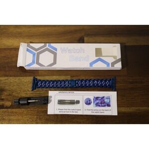 Rhinestone Apple‎ Watch Band Blue
